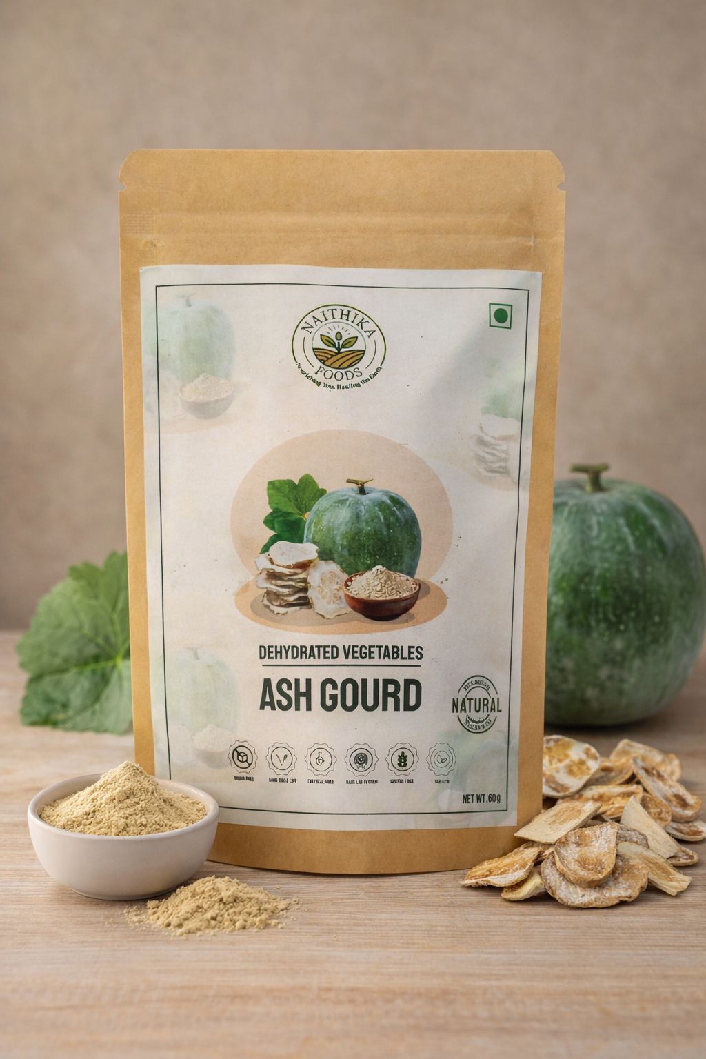 Dehydrated Ash Gourd