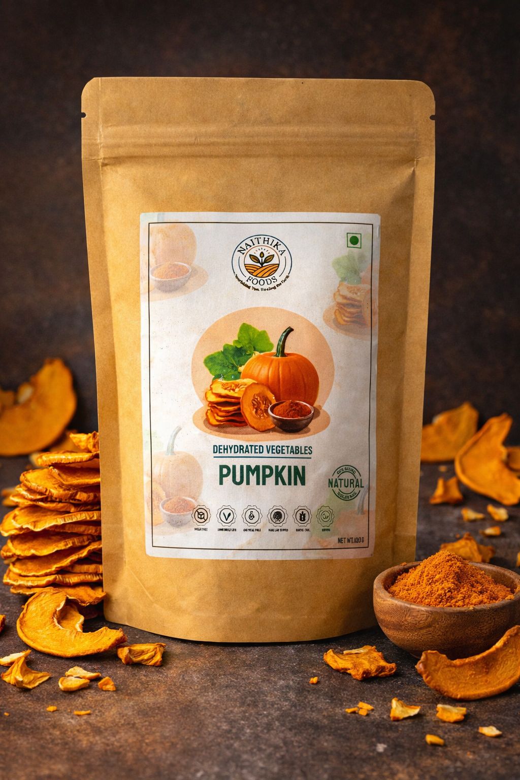 Dehydrated Pumpkin